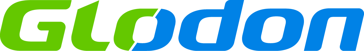 Glodon green & blue logo